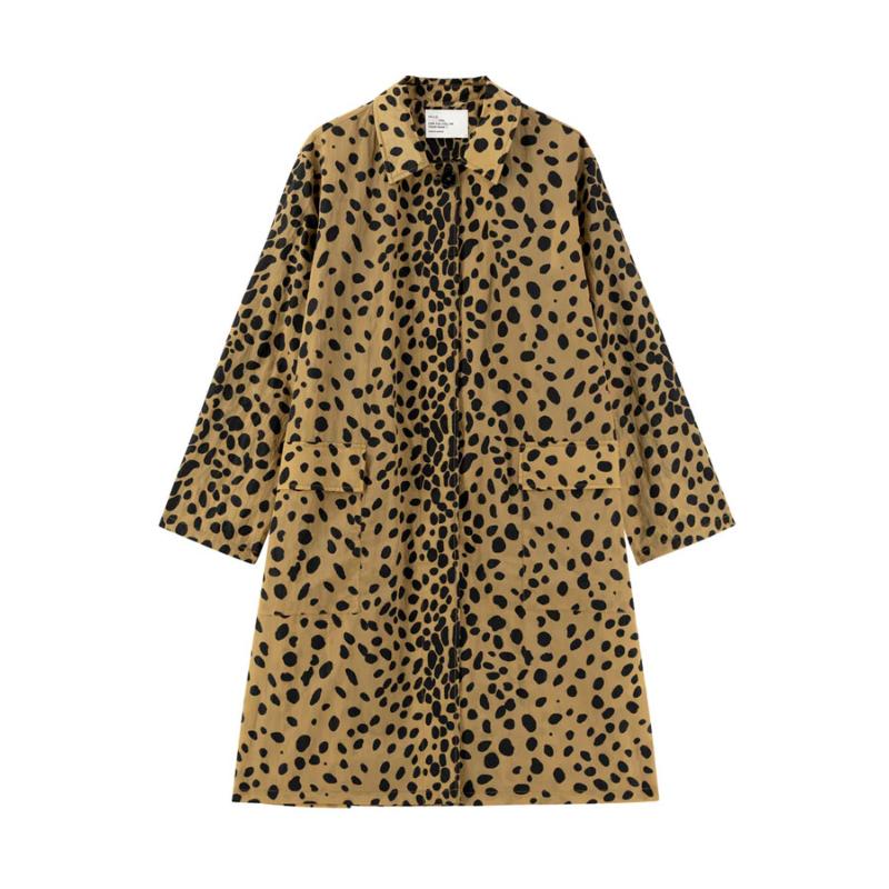 LEON & HARPER - Trench Aviona léopard 