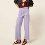 SESSUN - Pantalon droit Lilas Hendrick 