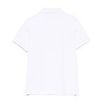 STONE ISLAND JUNIOR - Polo blanc logo patch 