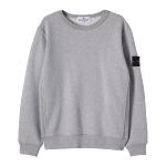 STONE ISLAND JUNIOR - Sweat compass gris - Nouveauté 