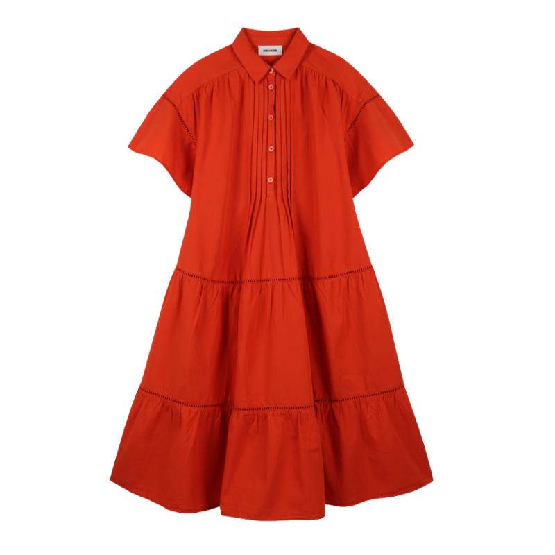 ZADIG & VOLTAIRE - Robe longue orange - SOLDES 