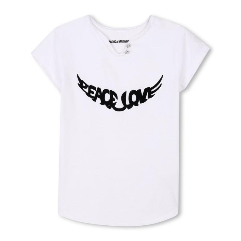 ZADIG & VOLTAIRE - Tee shirt Peace Mini Me  