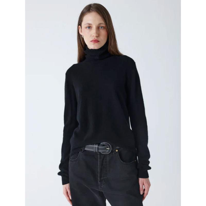 ABSOLUT CASHMERE - Pull Themys noir 