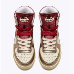 DIADORA HERITAGE - Baskets hautes metal Mix Used  -Prix doux SOLDES