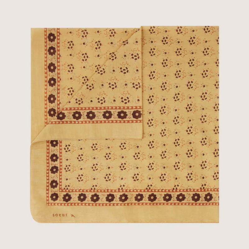 SOEUR - Foulard Marron
