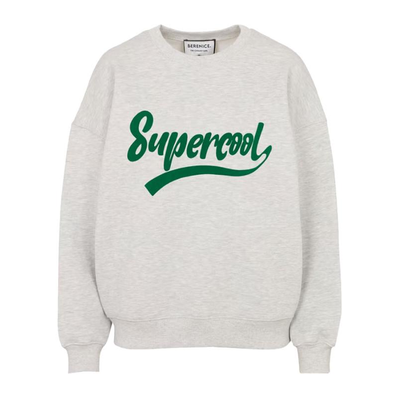 BERENICE - Sweat Supercool gris - Nouveauté