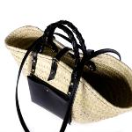 CRAIE STUDIO - Panier de plage Praia noir