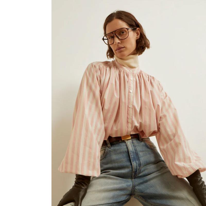 LAURENCE BRAS - Blouse Poppy pink - Prix doux