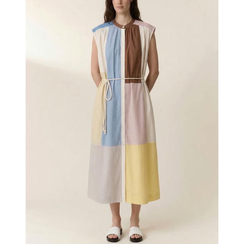 LEON & HARPER - Robe longue Richie patch - SOLDES