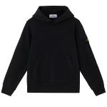 STONE ISLAND - Hoodie noir 