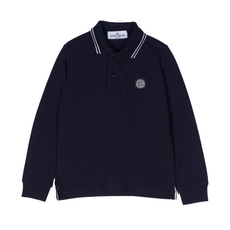 STONE ISLAND JUNIOR - Polo manches longues - Nouveauté 