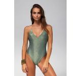 BELIZA - Maillot une pièce Tina green