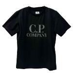 CP COMPANY UNDERSIXTEEN - Tee shirt noir avec logo - Nouveauté 
