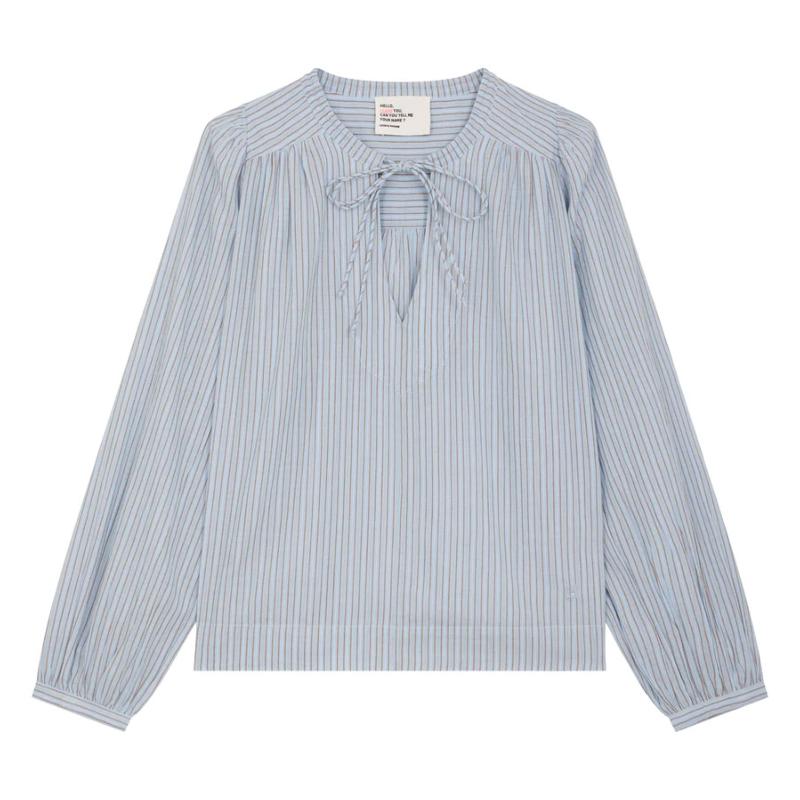 LEON & HARPER - Blouse Cem bleu - SOLDES
