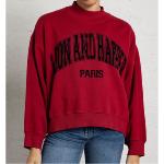 LEON & HARPER - Sweat Stefi rouge