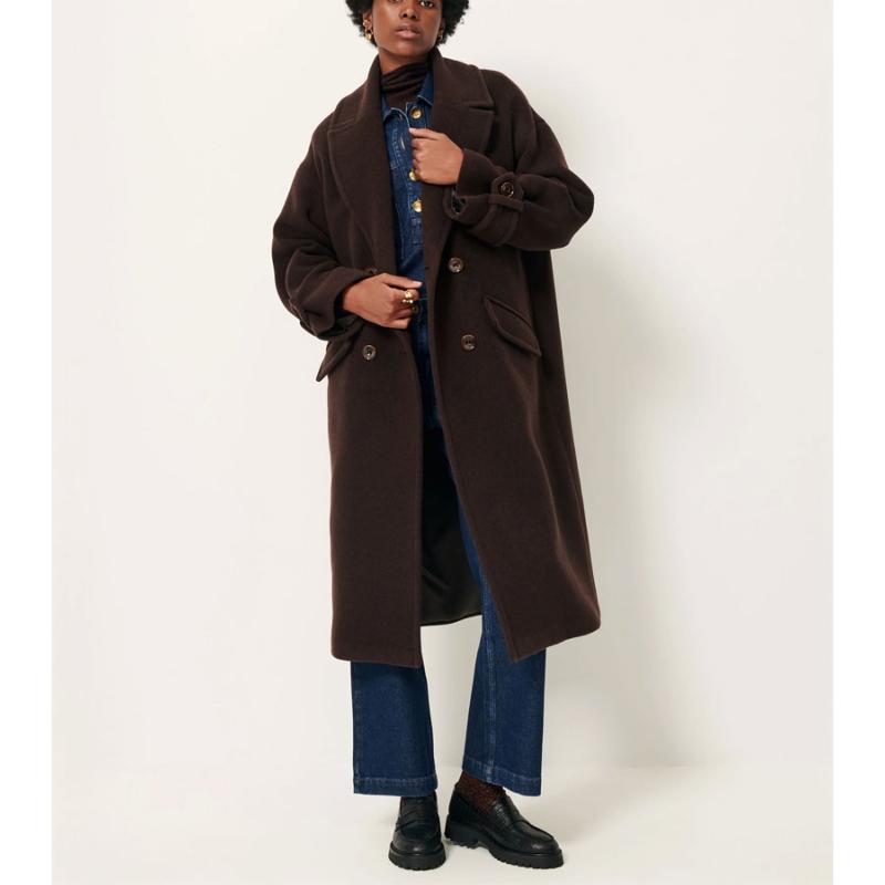 SESSUN - Manteau Mia coffee - Nouveauté 