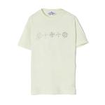 STONE ISLAND - Tee shirt logo 