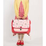 CARAMEL & CIE - Cartable moyen Fleuri
