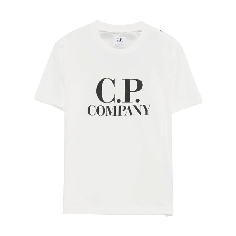 CP COMPANY UNDERSIXTEEN - Tshirt lunettes blanc - Nouveauté 