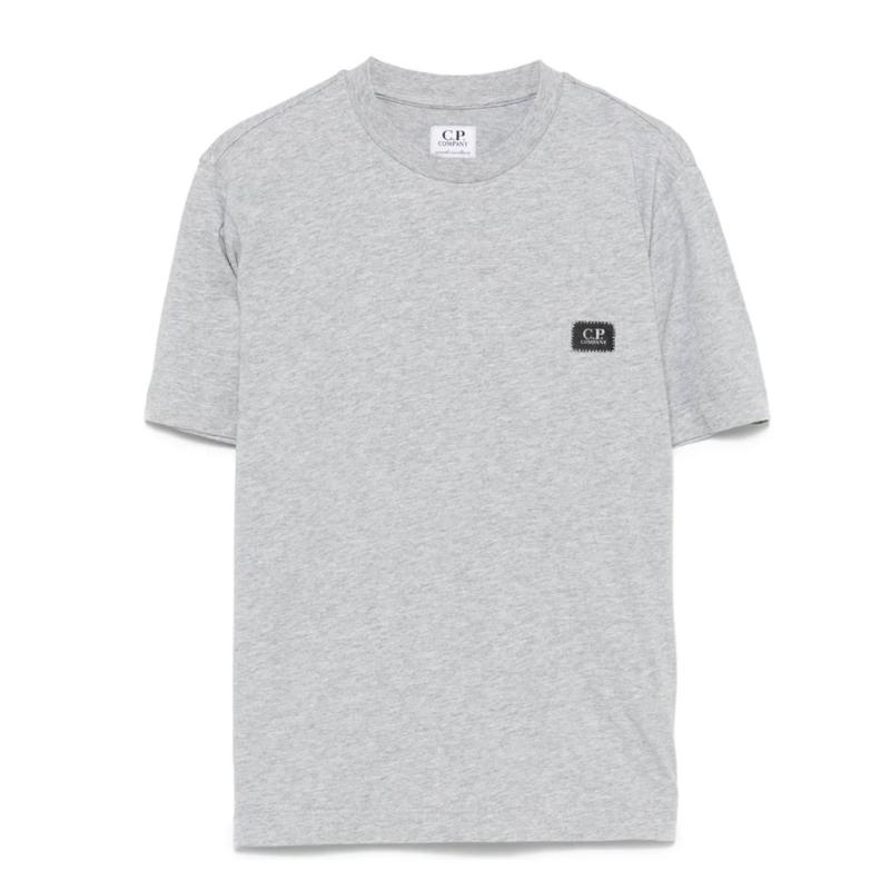 CP COMPANY UNDERSIXTEEN - Tee shirt gris chiné