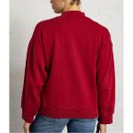 LEON & HARPER - Sweat Stefi rouge