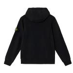 STONE ISLAND - Hoodie noir 