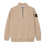 STONE ISLAND JUNIOR - Pull beige - Nouveauté