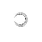 BILLION AVENUE - Bague d'oreille Ara diamong silver