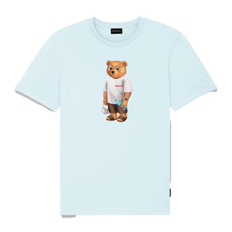 BARON FILOU - Tee shirt Honey gang Blue