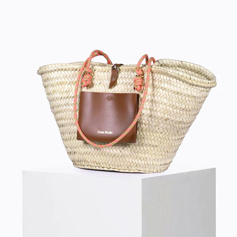 CRAIE STUDIO - Panier Calanques tan