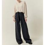 SESSUN - Pantalon large Rinim noir 
