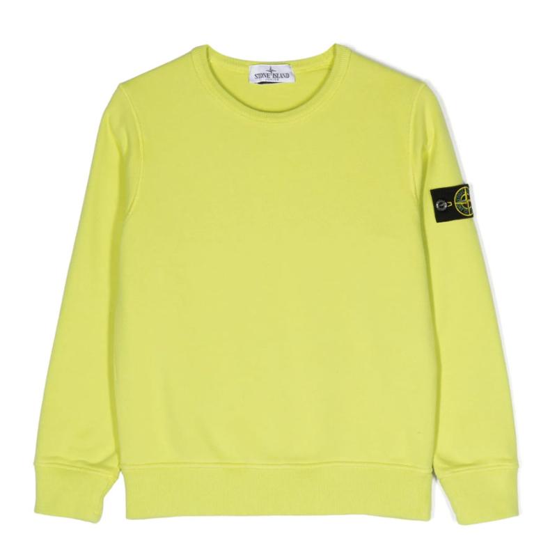STONE ISLAND JUNIOR - Sweat anis