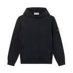 STONE ISLAND - Hoodie noir - Nouveauté 