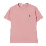 STONE ISLAND JUNIOR - Tee shirt rose - Nouveauté 