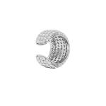 BILLION AVENUE - Bague d'oreille Ara diamong silver