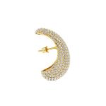 BILLION AVENUE - Bouton d'oreille Bulb diamong gold 
