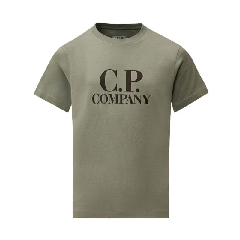 CP COMPANY UNDERSIXTEEN - Tshirt lunettes kaki - Nouveauté 
