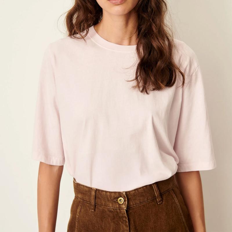 SESSUN - Tee shirt Sergio rose - SOLDES 