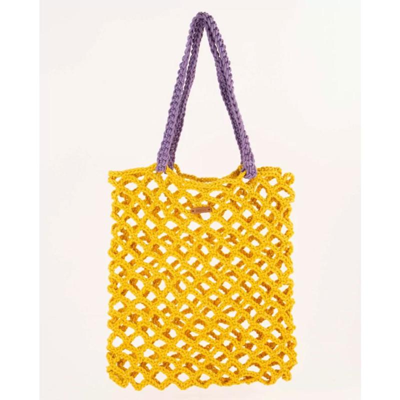 SESSUN - Sac filet jaune Poppy 