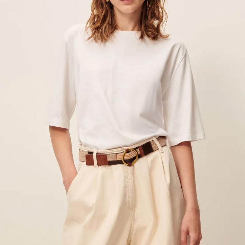 SESSUN - Tee shirt Serge blanc - SOLDES 
