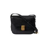 SOEUR - Sac mini Bellissima noir effet lézard