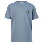 STONE  ISLAND JUNIOR - Tee shirt  bleu gris - Nouveauté          