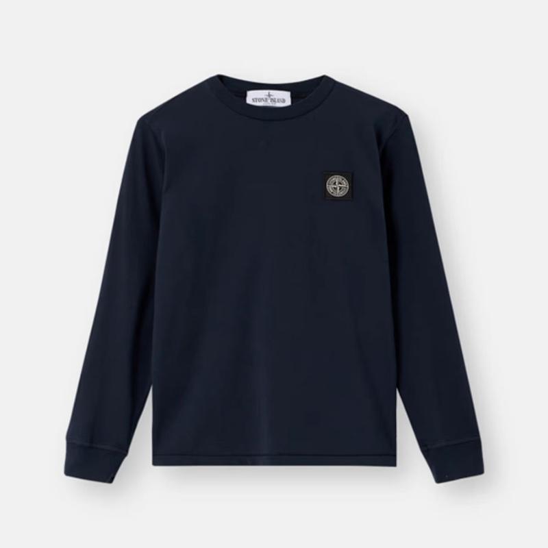 STONE ISLAND - Tee shirt manches longues éclipse - Nouveauté