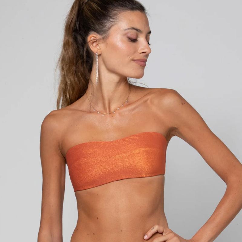 BELIZA - Haut de maillot bandeau Junia 