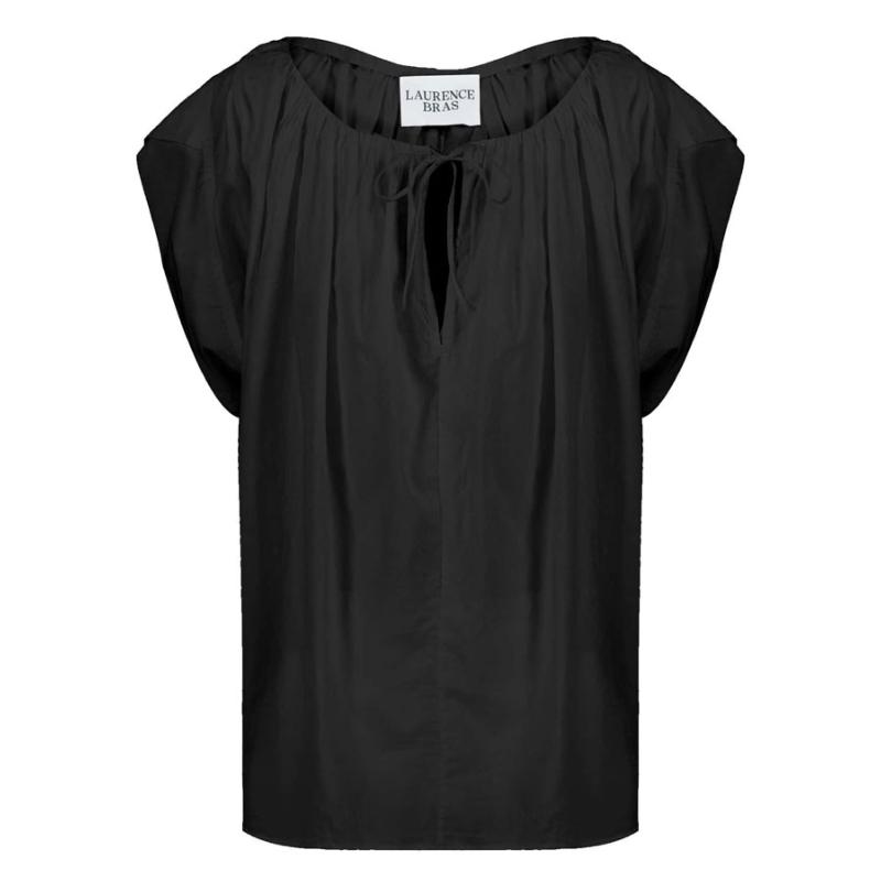 LAURENCE BRAS - Blouse Daffodil noir 