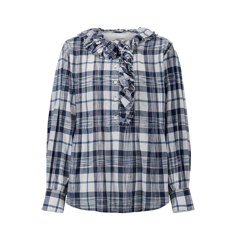 LAURENCE BRAS - Blouse Pho à carreaux 