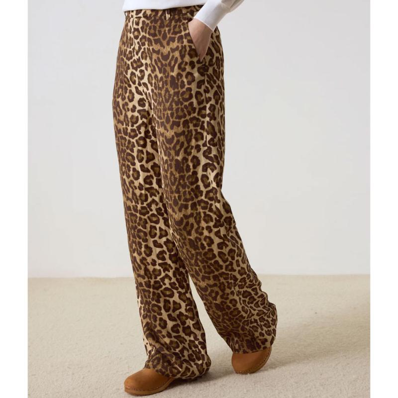 LEON & HARPER - Pantalon Pastel léopard