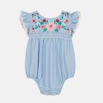 LOUISE MISHA - Barboteuse Rompers Nusha bleu