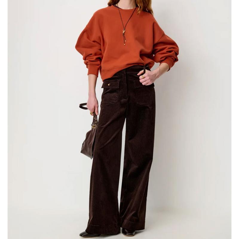 SESSUN - Pantalon flare Manhastreet 