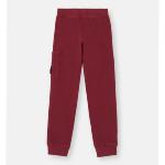 STONE ISLAND JUNIOR - Bas de jogging bordeaux - Nouveauté